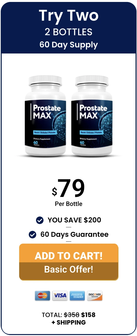 Prostate Max one bottle